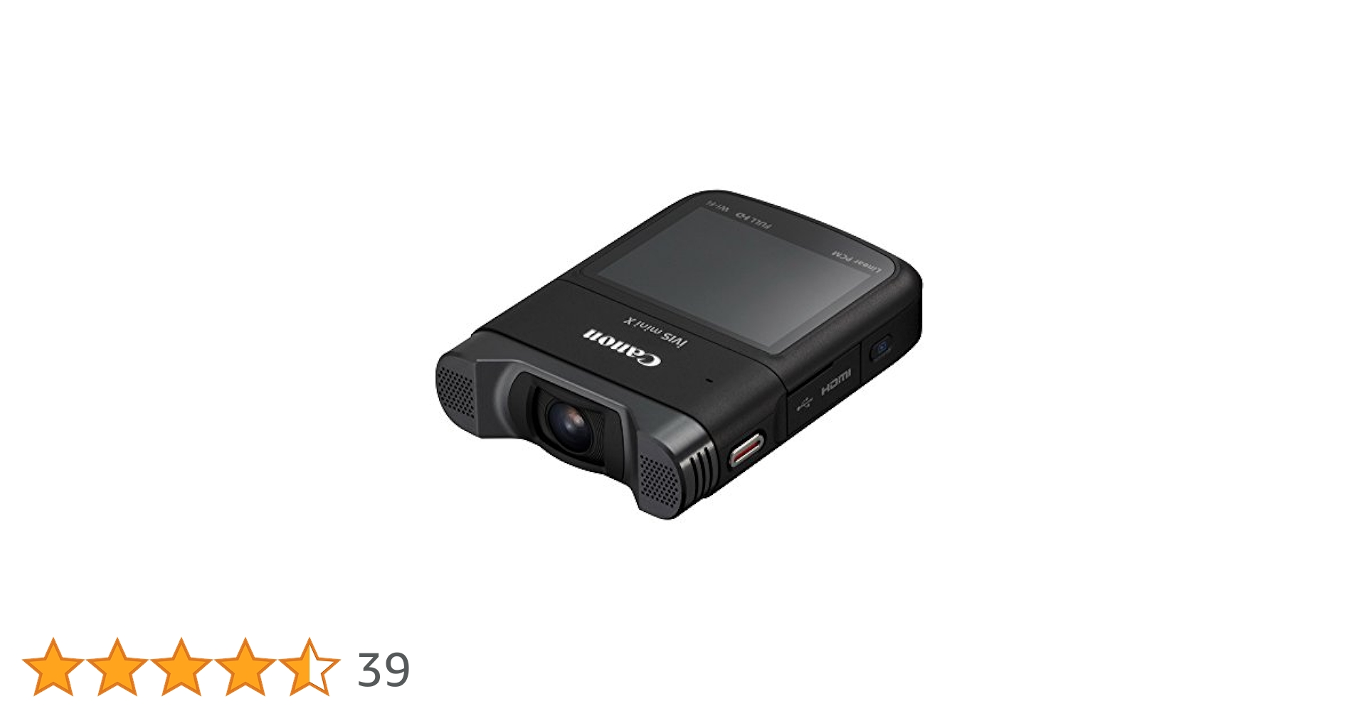 Amazon | Canon デジタルビデオカメラ iVIS mini X 対角約170度